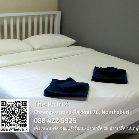 Aparthotel The Patrix Chaengwattana Nonthaburi Exterior foto